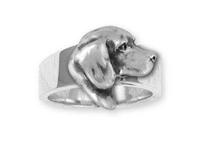 Beagle Dog Ring Jewelry Handmade Sterling Silver  BG17-R