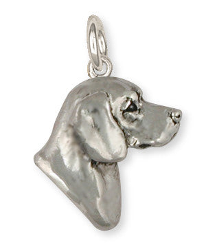 Beagle Dog Charm Jewelry Handmade Sterling Silver  BG19-C