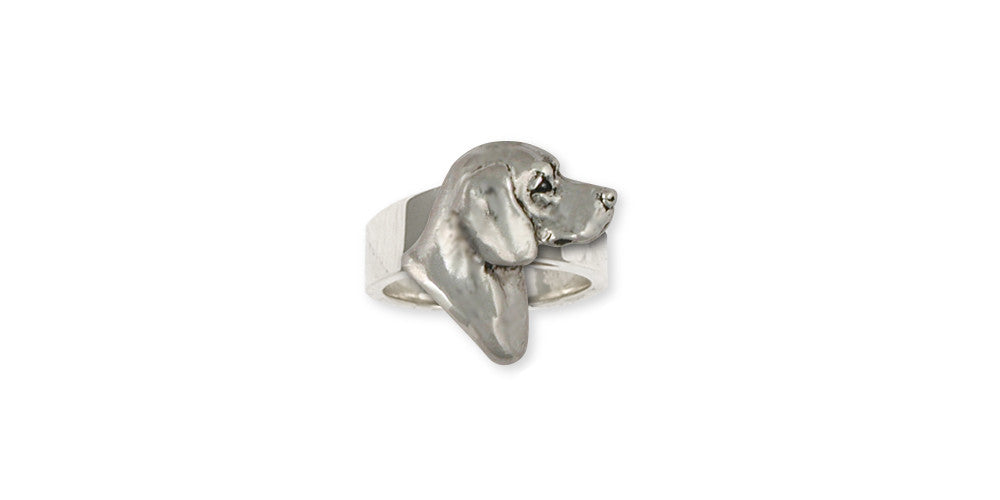 Beagle Charms Beagle Ring Sterling Silver Dog Jewelry Beagle jewelry