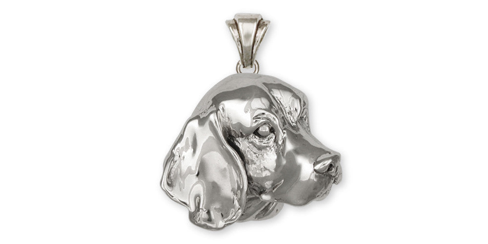 Beagle Charms Beagle Pendant Sterling Silver Dog Jewelry Beagle jewelry