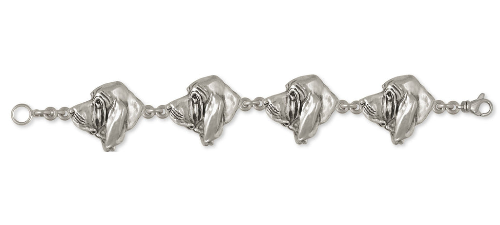 Bloodhound Charms Bloodhound Bracelet Sterling Silver Dog Jewelry Bloodhound jewelry