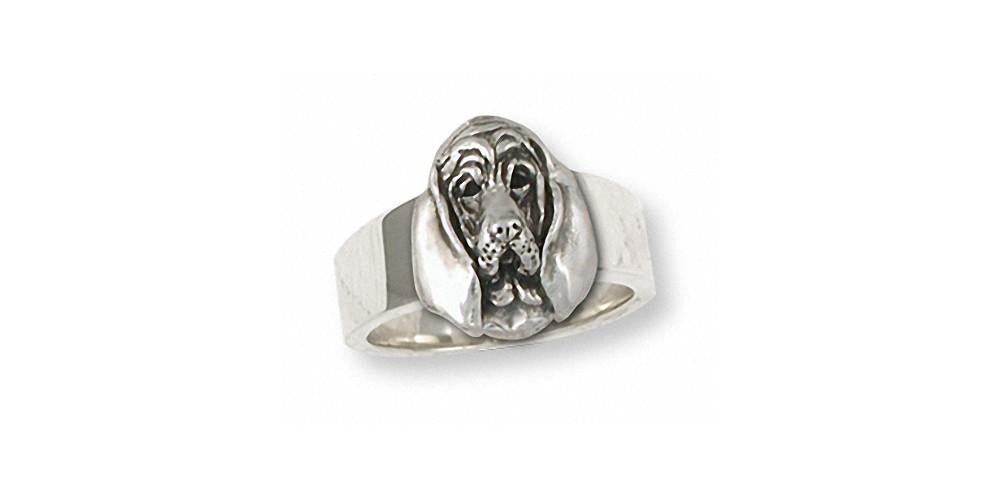 Bloodhound Charms Bloodhound Ring Sterling Silver Dog Jewelry Bloodhound jewelry