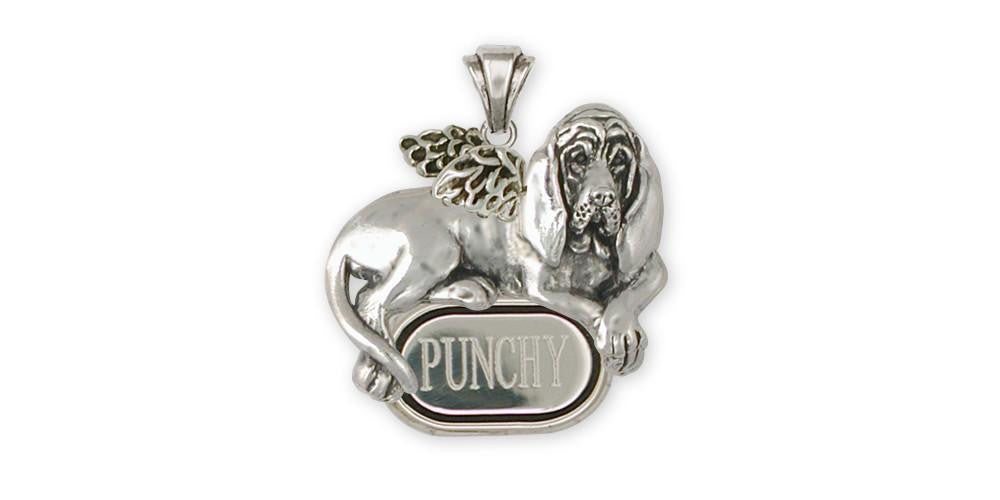 Bloodhound Charms Bloodhound Pendant Sterling Silver Dog Jewelry Bloodhound jewelry