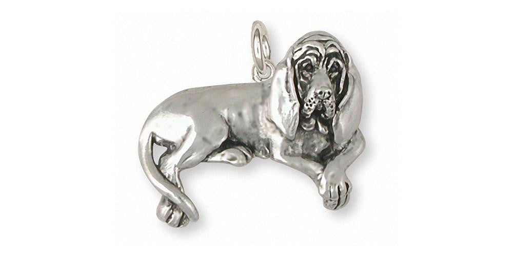 Bloodhound Charms Bloodhound Charm Sterling Silver Dog Jewelry Bloodhound jewelry