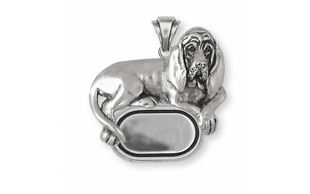 Bloodhound Charms Bloodhound Pendant Sterling Silver Dog Jewelry Bloodhound jewelry