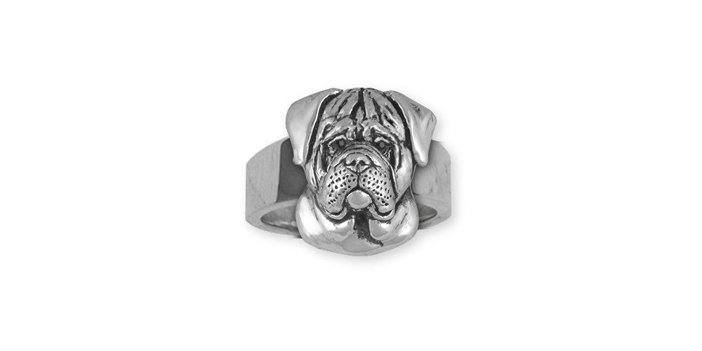 Bullmastiff Charms Bullmastiff Ring Sterling Silver Dog Jewelry Bullmastiff jewelry