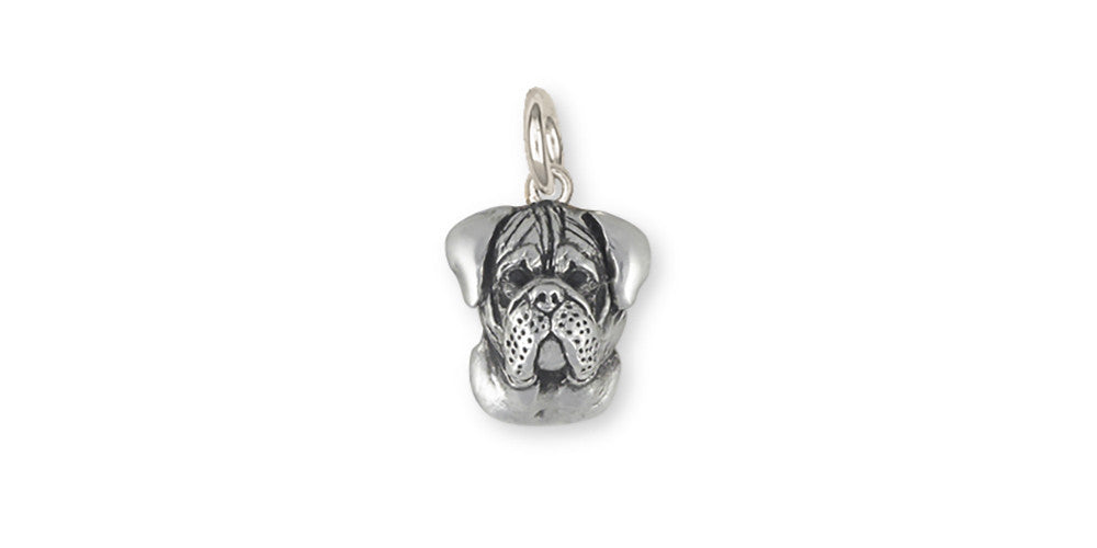 Bullmastiff Charms Bullmastiff Charm Sterling Silver Dog Jewelry Bullmastiff jewelry