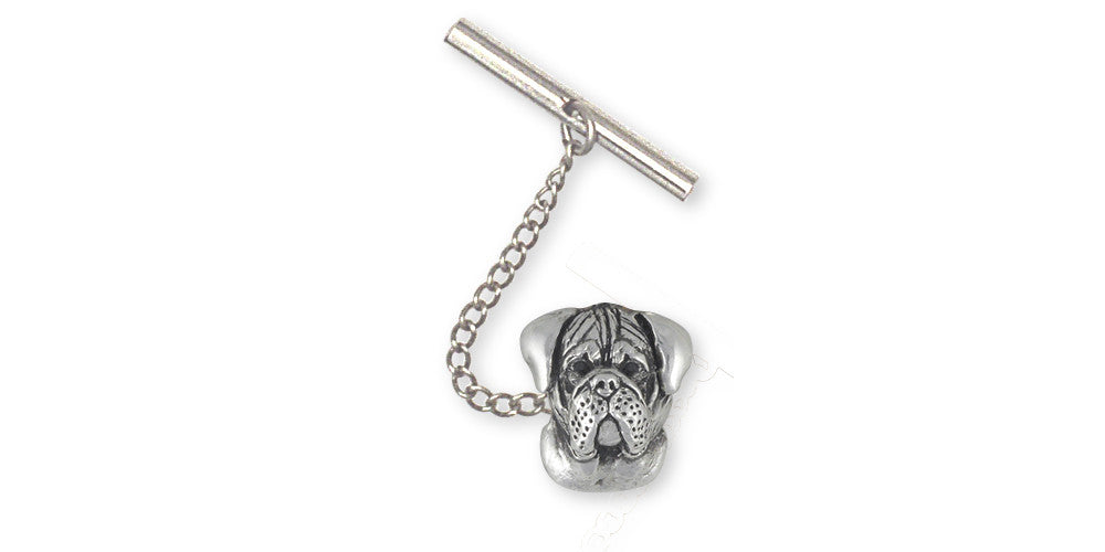 Bullmastiff Charms Bullmastiff Tie Tack Sterling Silver Dog Jewelry Bullmastiff jewelry