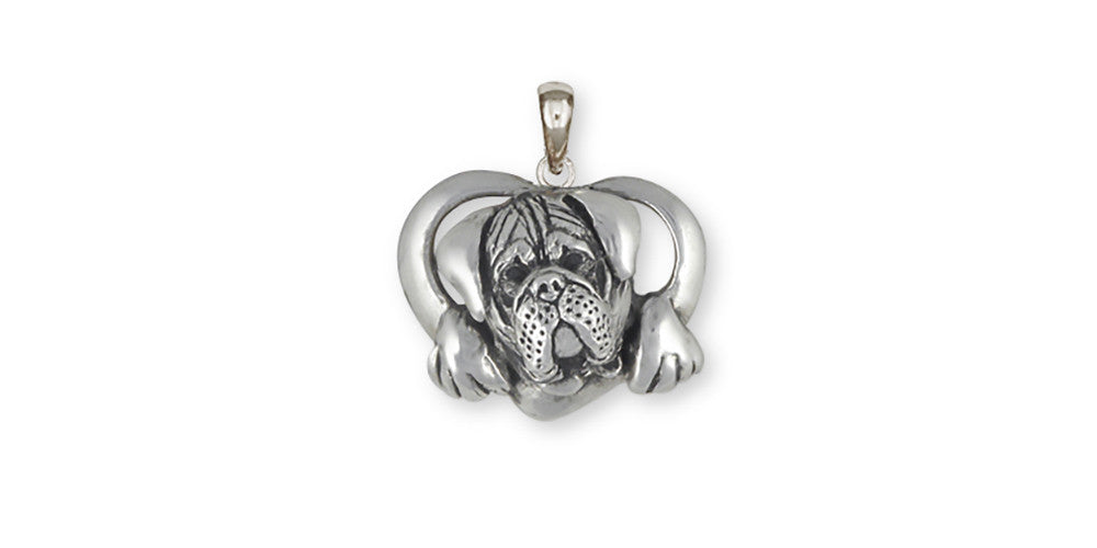 Bullmastiff Charms Bullmastiff Pendant Sterling Silver Dog Jewelry Bullmastiff jewelry