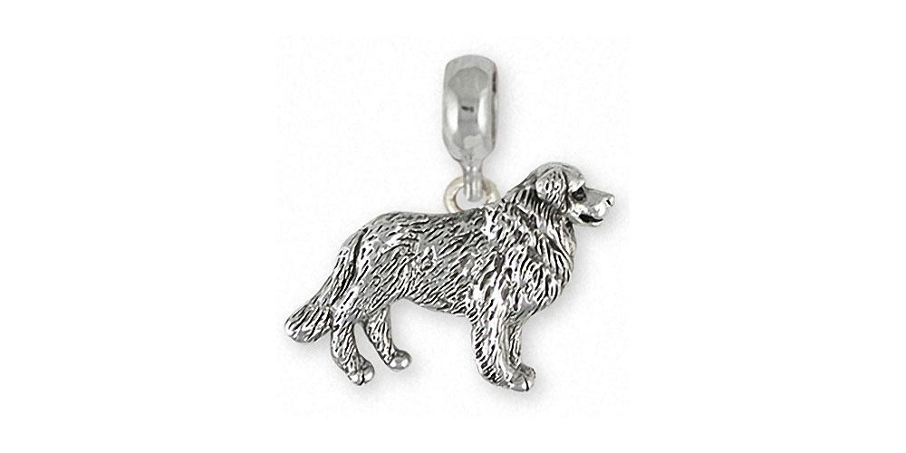 Bernese Mountain Dog Charms Bernese Mountain Dog Charm Slide Sterling Silver Dog Jewelry Bernese Mountain Dog jewelry