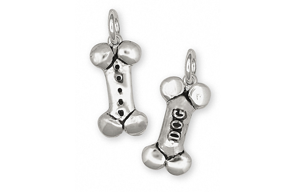 Dog Bisquit Bone Charms Dog Bisquit Bone Charm Sterling Silver Dog Jewelry Dog Bisquit Bone jewelry