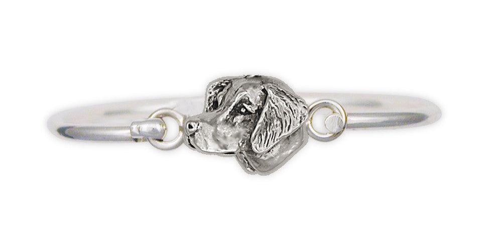 Brittany Dog Charms Brittany Dog Bracelet Handmade Sterling Silver Dog Jewelry Brittany dog jewelry