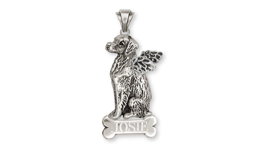 Brittany Angel Dog Charms Brittany Angel Dog Personalized Pendant Sterling Silver Dog Jewelry Brittany Angel dog jewelry