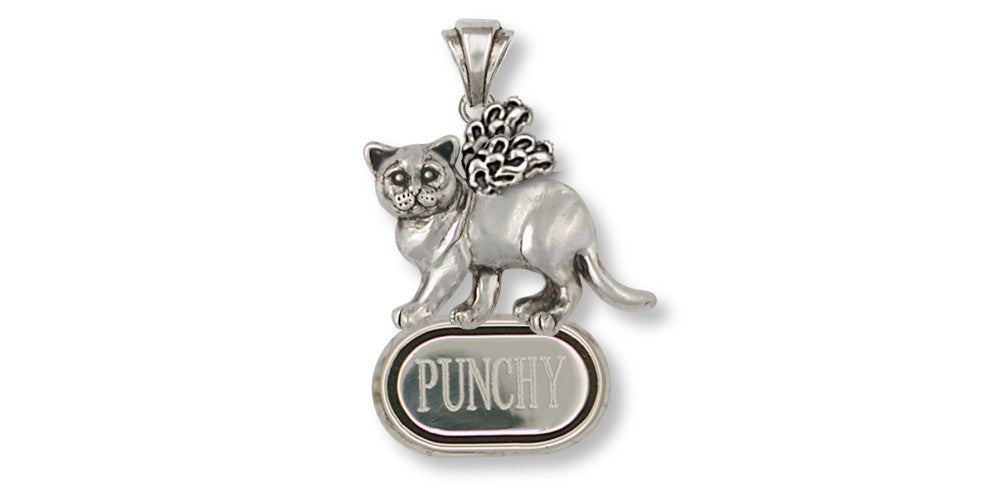 British Shorthair Angel Charms British Shorthair Angel Personalized Pendant Sterling Silver Cat Jewelry British Shorthair Angel jewelry