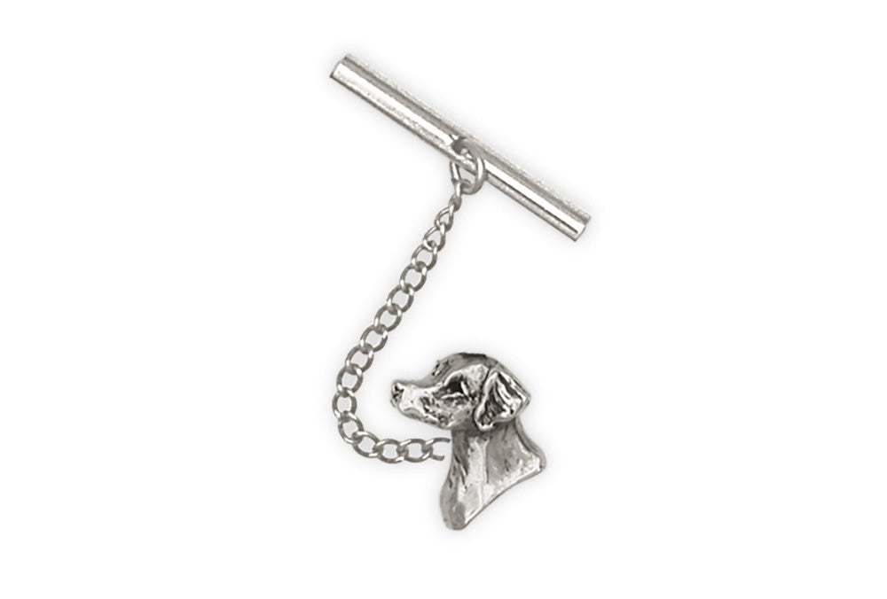 Brittany Dog Charms Brittany Dog Tie Tack Handmade Sterling Silver Dog Jewelry Brittany dog jewelry