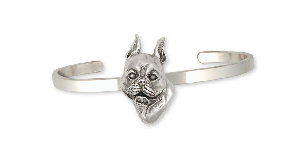Boston Terrier Charms Boston Terrier Bracelet Sterling Silver Dog Jewelry Boston Terrier jewelry