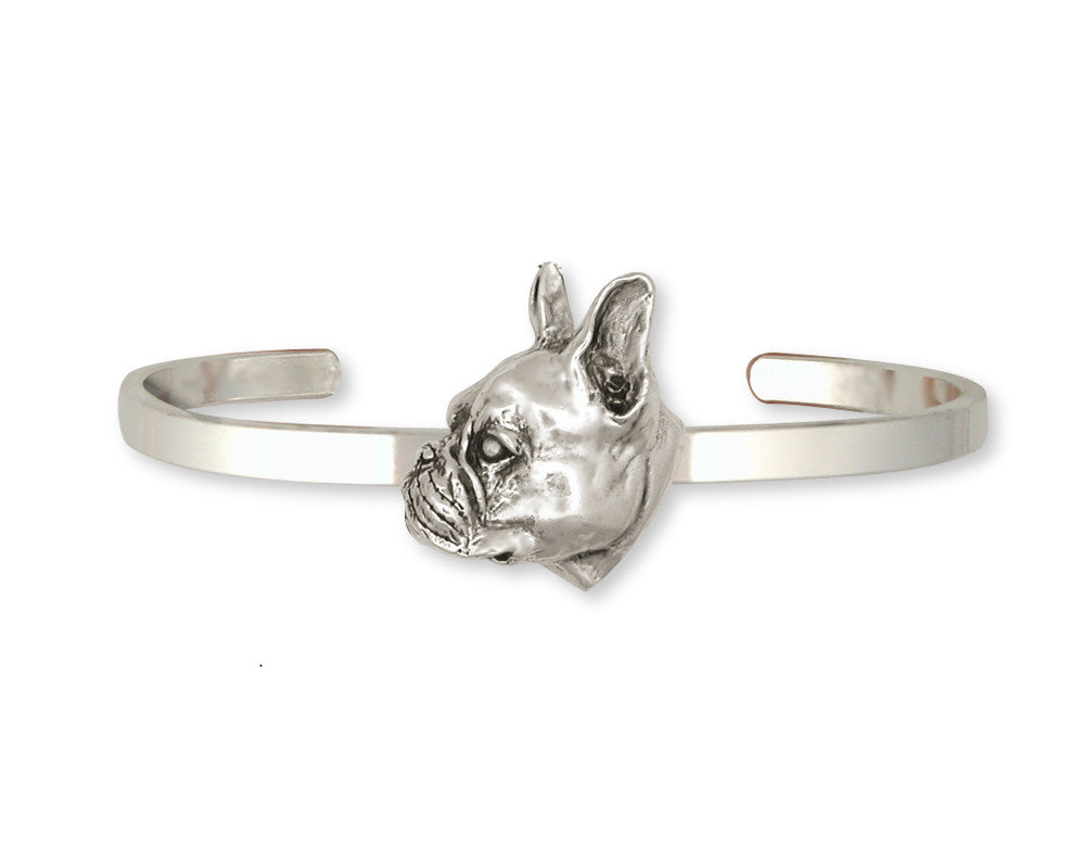 Boston Terrier Charms Boston Terrier Bracelet Sterling Silver Dog Jewelry Boston Terrier jewelry