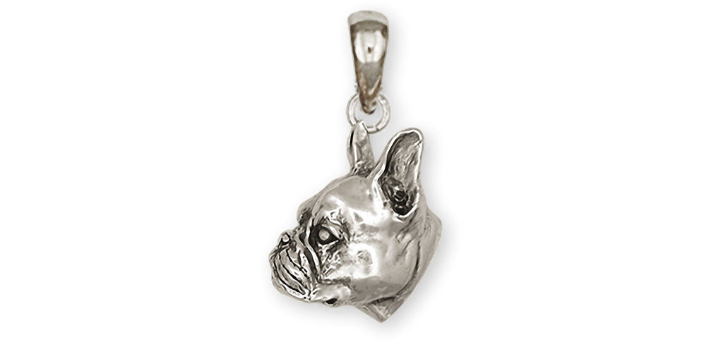 Boston Terrier Charms Boston Terrier Pendant Sterling Silver Boston Terrier Jewelry Boston Terrier jewelry