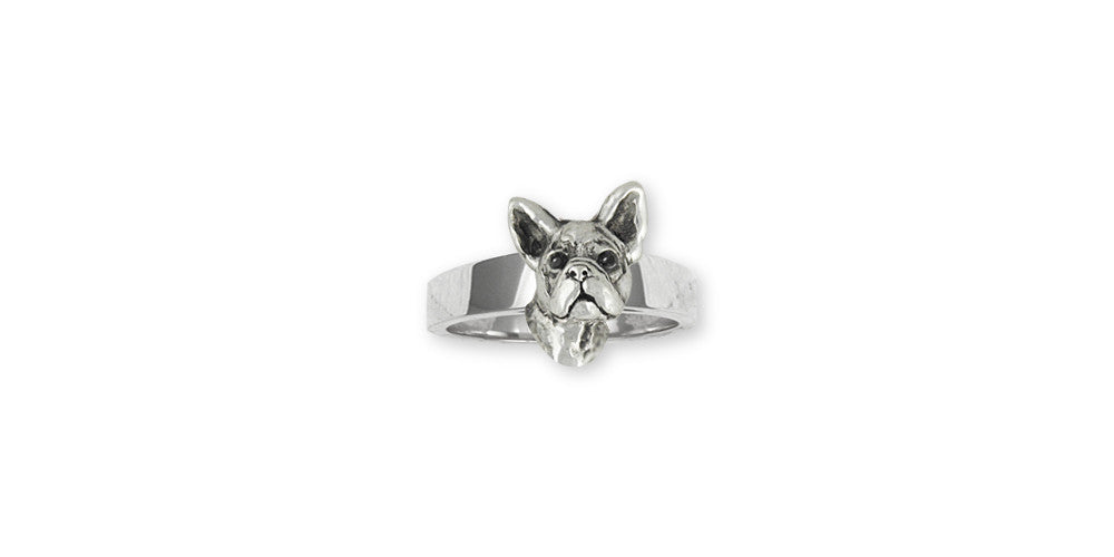 Boston Terrier Charms Boston Terrier Ring Sterling Silver Dog Jewelry Boston Terrier jewelry