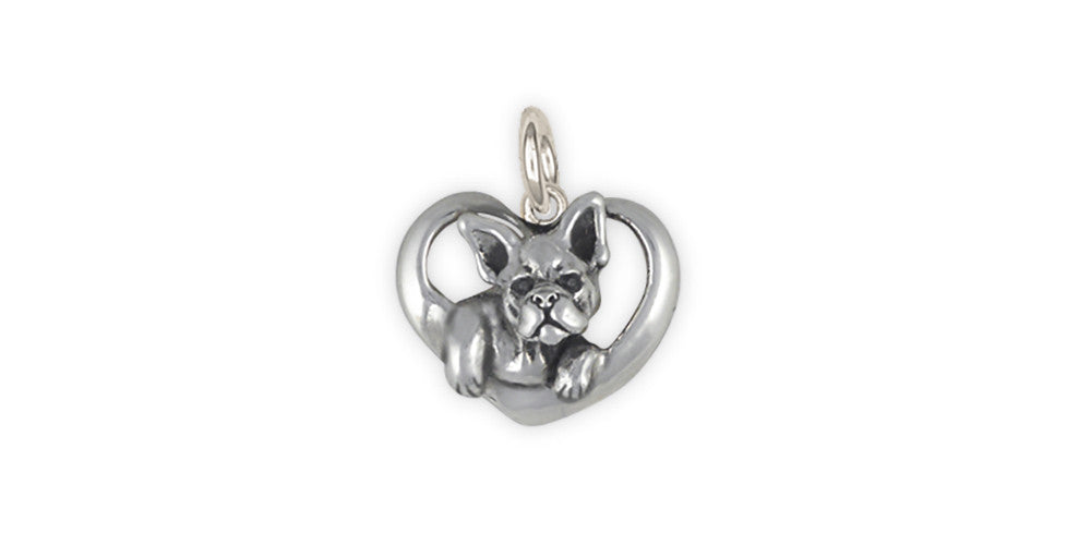 Boston Terrier Charms Boston Terrier Charm Sterling Silver Dog Jewelry Boston Terrier jewelry