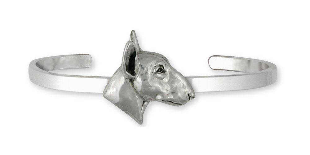 Bull Terrier Charms Bull Terrier Bracelet Sterling Silver Bull Terrier Jewelry Bull Terrier jewelry