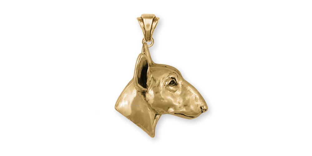 Bull Terrier Charms Bull Terrier Pendant 14k Gold Bull Terrier Jewelry Bull Terrier jewelry