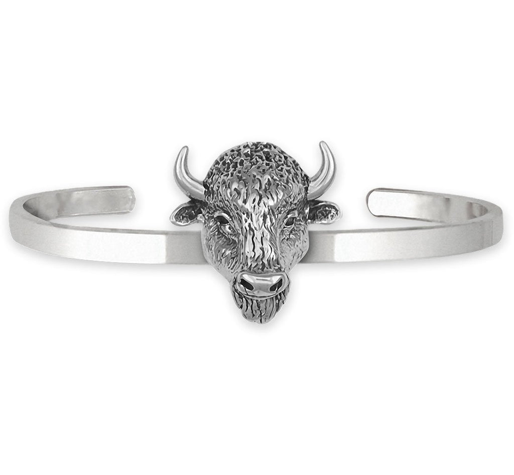 Buffalo Charms Buffalo Bracelet Sterling Silver Bison Jewelry Buffalo jewelry