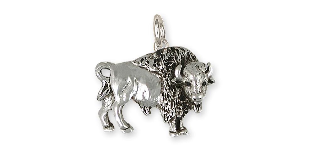 Bison Buffalo Brooch In Sterling Silver By Paxton Jewelry - Foto 10