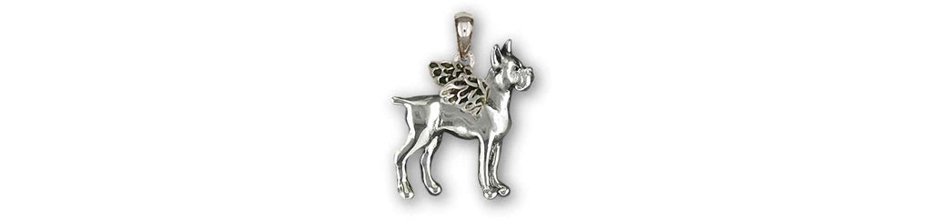 Boxer Charms Boxer Pendant Sterling Silver Boxer Dog Jewelry Boxer jewelry