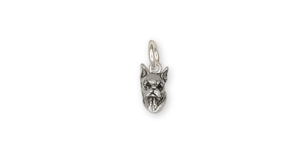 Boxer Charms Boxer Charm Sterling Silver Dog Jewelry Boxer jewelry