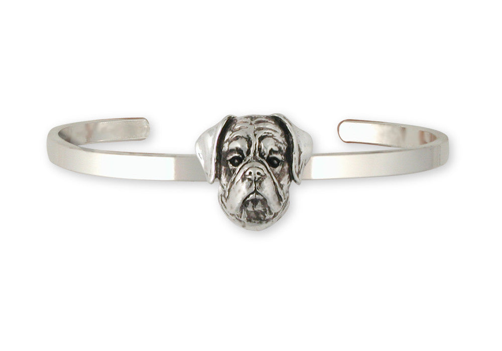 Boxer Charms Boxer Bracelet Sterling Silver Dog Jewelry Boxer jewelry