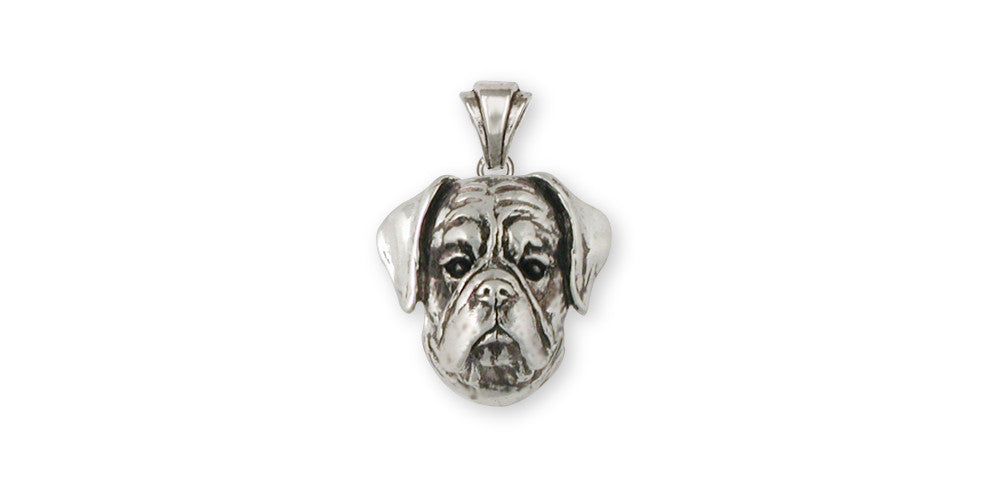 Boxer Charms Boxer Pendant Sterling Silver Dog Jewelry Boxer jewelry