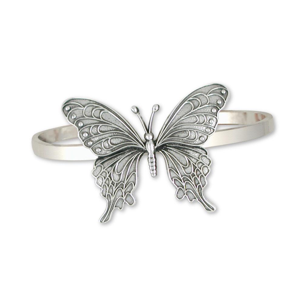 Butterfly Charms Butterfly Bracelet Sterling Silver Butterfly Jewelry Butterfly jewelry