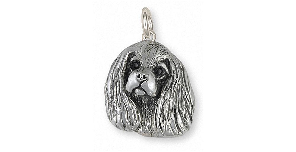 Cavalier King Charles Spaniel Charms Cavalier King Charles Spaniel Charm Sterling Silver Dog Jewelry Cavalier King Charles Spaniel jewelry