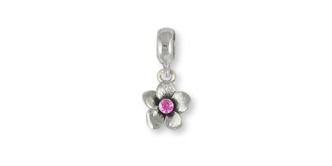 Cherry Blossom Necklace Jewelry Sterling Silver Handmade Flower Necklace  CBL1-SNK