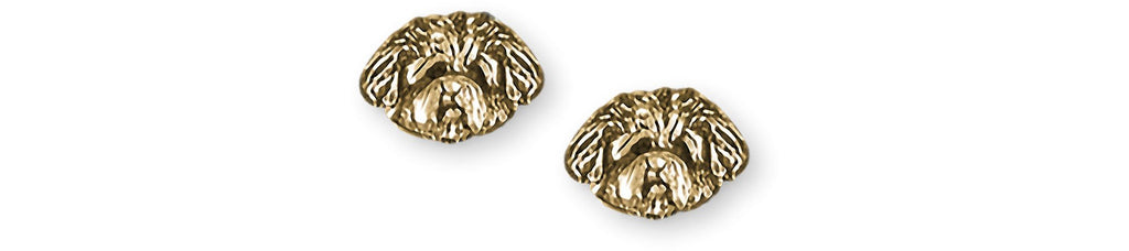 Coton De Tulear Charms Coton De Tulear Earrings 14k Gold Coton De Tulear Jewelry Coton De Tulear jewelry