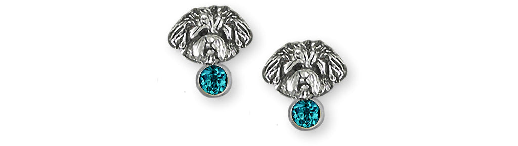 Coton De Tulear Charms Coton De Tulear Earrings Sterling Silver Coton De Tulear Jewelry Coton De Tulear jewelry