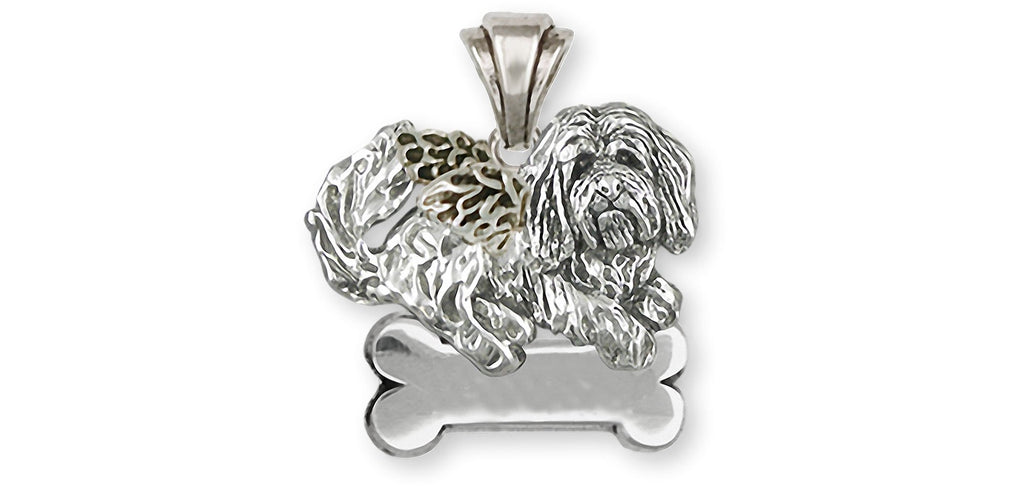 Coton De Tulear Charms Coton De Tulear Pendant Sterling Silver Coton De Tulear Jewelry Coton De Tulear jewelry