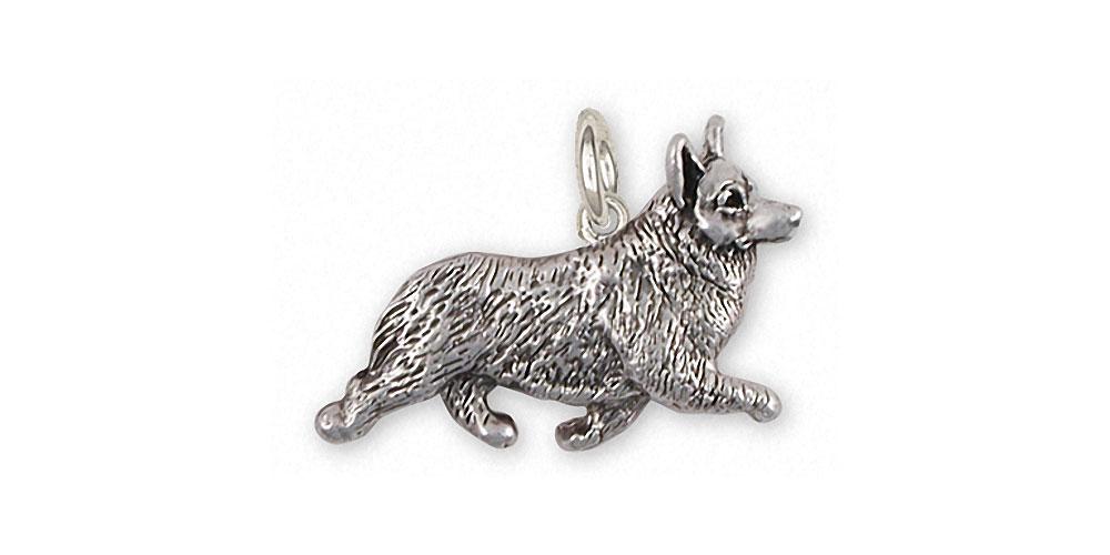 Corgi Charms Corgi Charm Sterling Silver Dog Jewelry Corgi jewelry