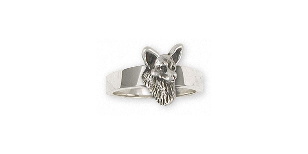 Corgi Charms Corgi Ring Sterling Silver Dog Jewelry Corgi jewelry