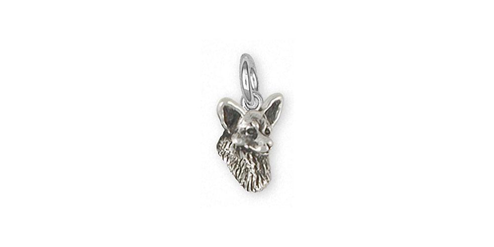 Corgi Charms Corgi Charm Sterling Silver Dog Jewelry Corgi jewelry