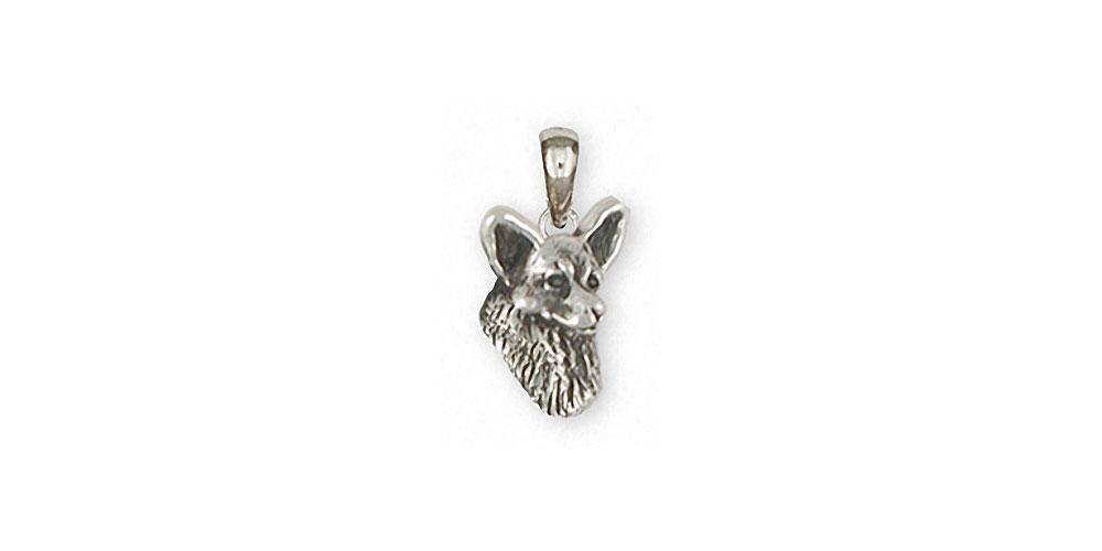 Corgi Charms Corgi Pendant Sterling Silver Dog Jewelry Corgi jewelry