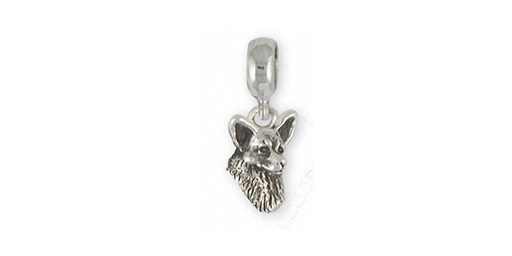 Corgi Charms Corgi Charm Slide Sterling Silver Dog Jewelry Corgi jewelry