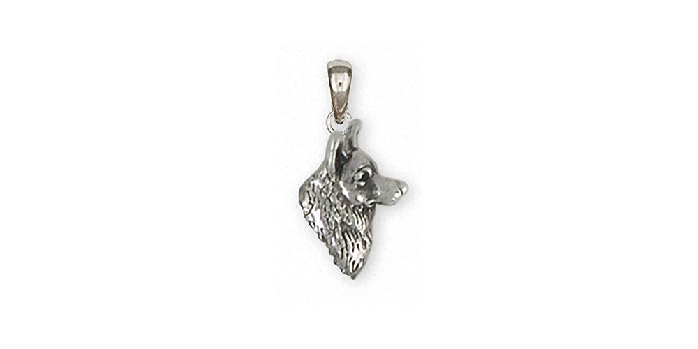 Corgi Charms Corgi Pendant Sterling Silver Dog Jewelry Corgi jewelry