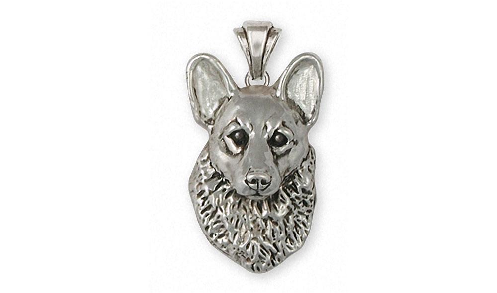 Corgi Charms Corgi Pendant Sterling Silver Dog Jewelry Corgi jewelry