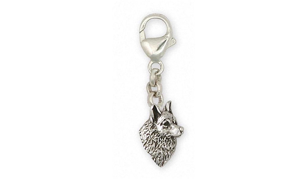 Corgi Charms Corgi Zipper Pull Sterling Silver Dog Jewelry Corgi jewelry