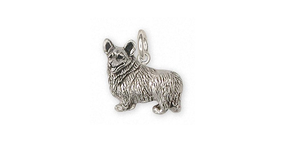 Corgi Charms Corgi Charm Sterling Silver Dog Jewelry Corgi jewelry