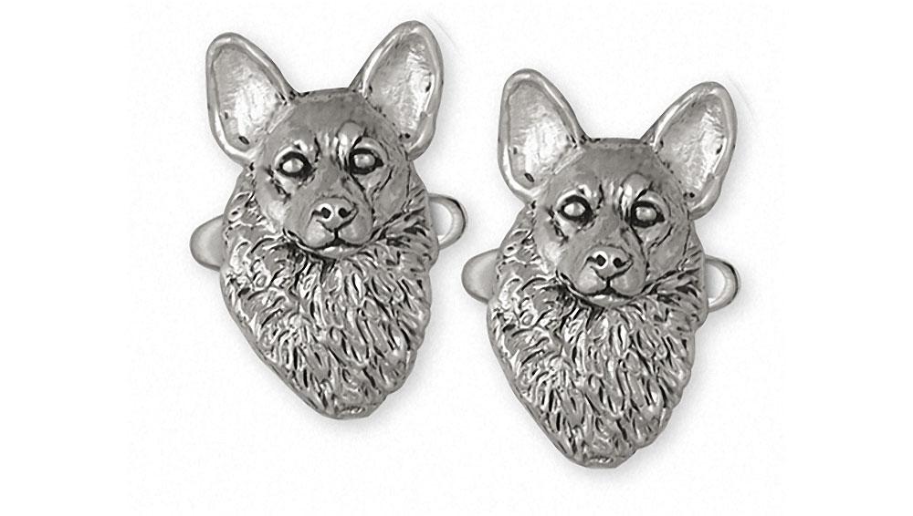 Corgi Charms Corgi Cufflinks Sterling Silver Dog Jewelry Corgi jewelry