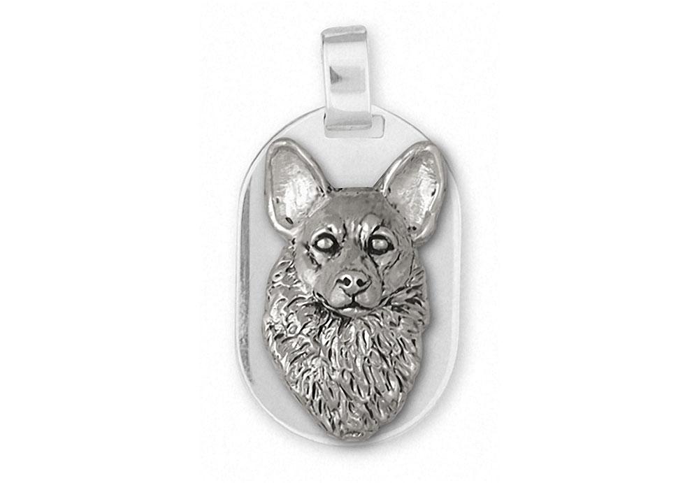 Corgi Charms Corgi Pendant Sterling Silver Dog Jewelry Corgi jewelry