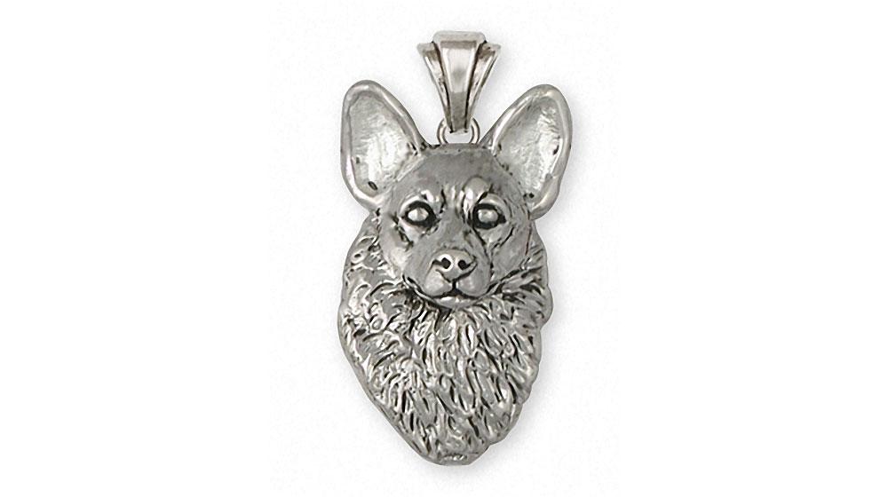 Corgi Charms Corgi Pendant Sterling Silver Dog Jewelry Corgi jewelry